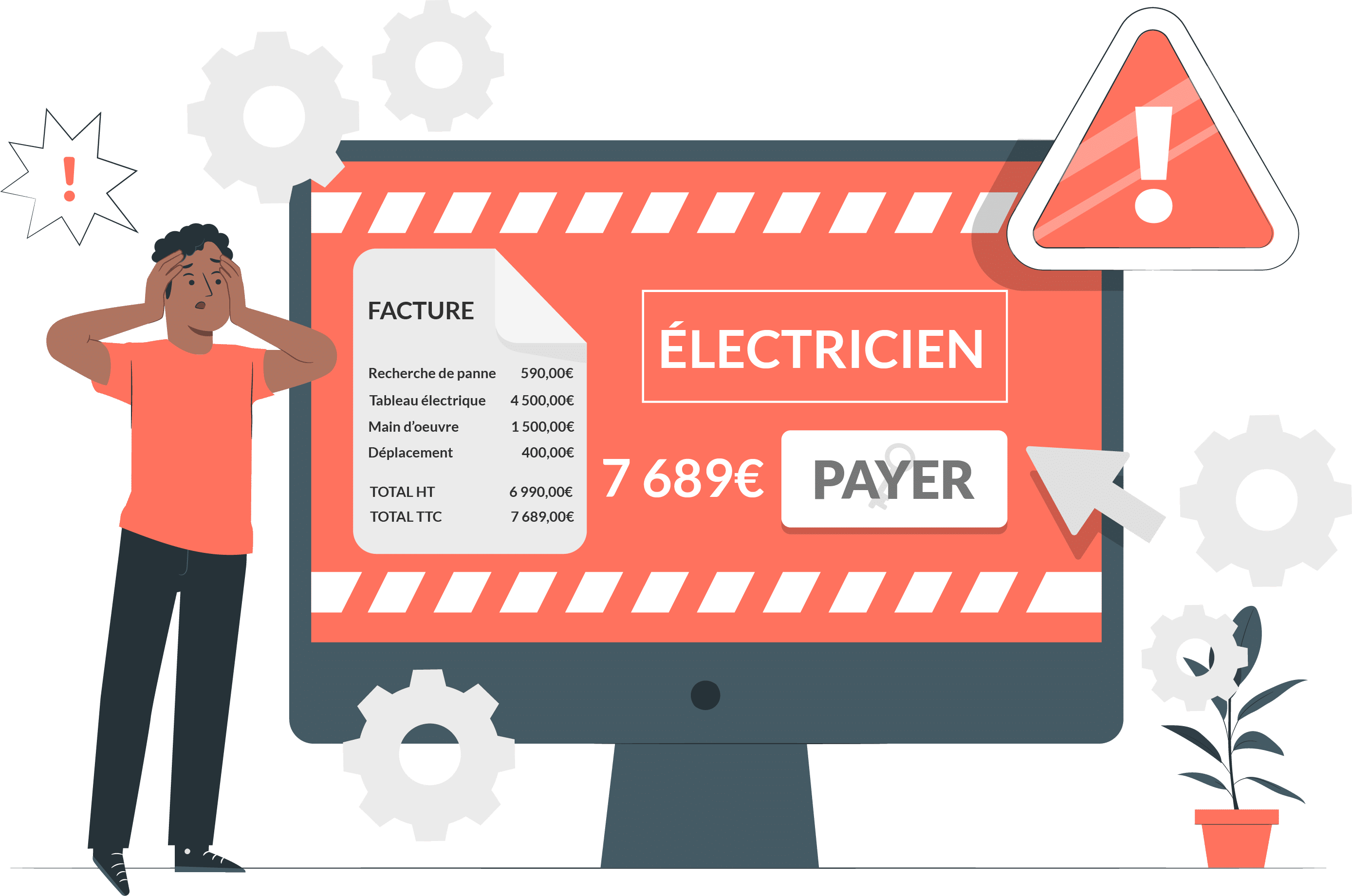 Evitez les arnaques électricien Ile-de-france